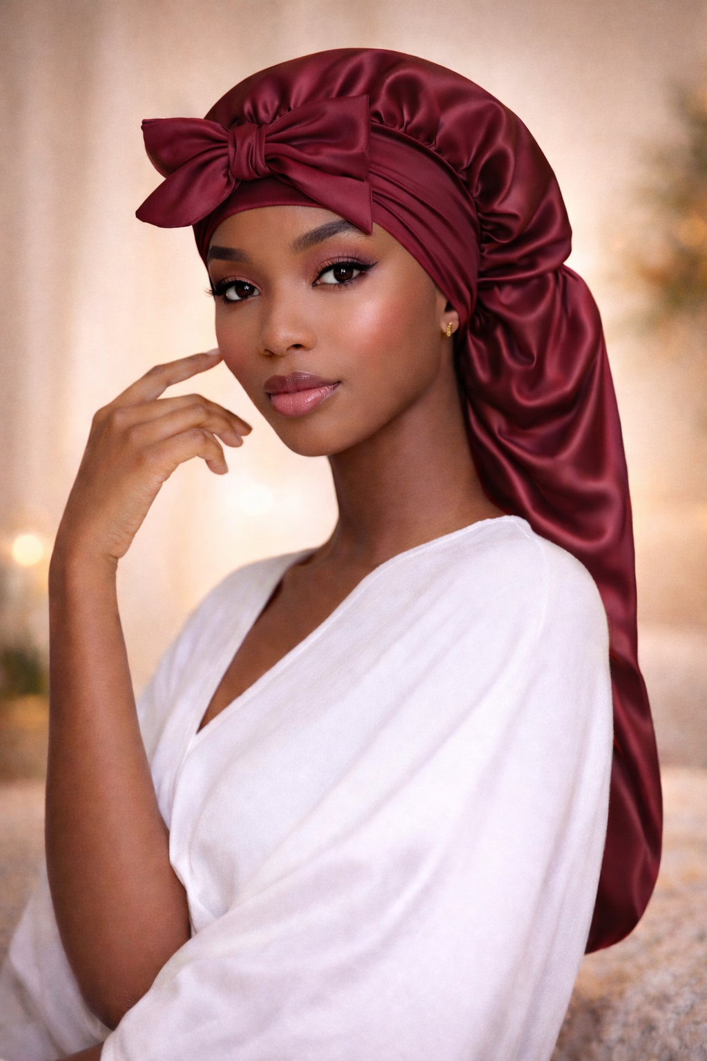 Satin Bonnet