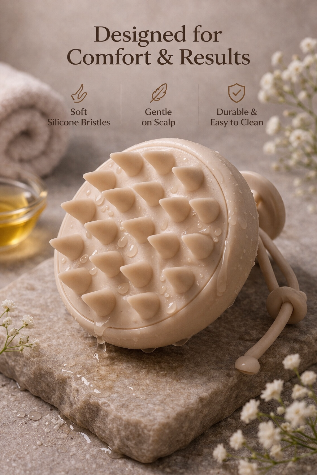 Silicone Scalp Massager